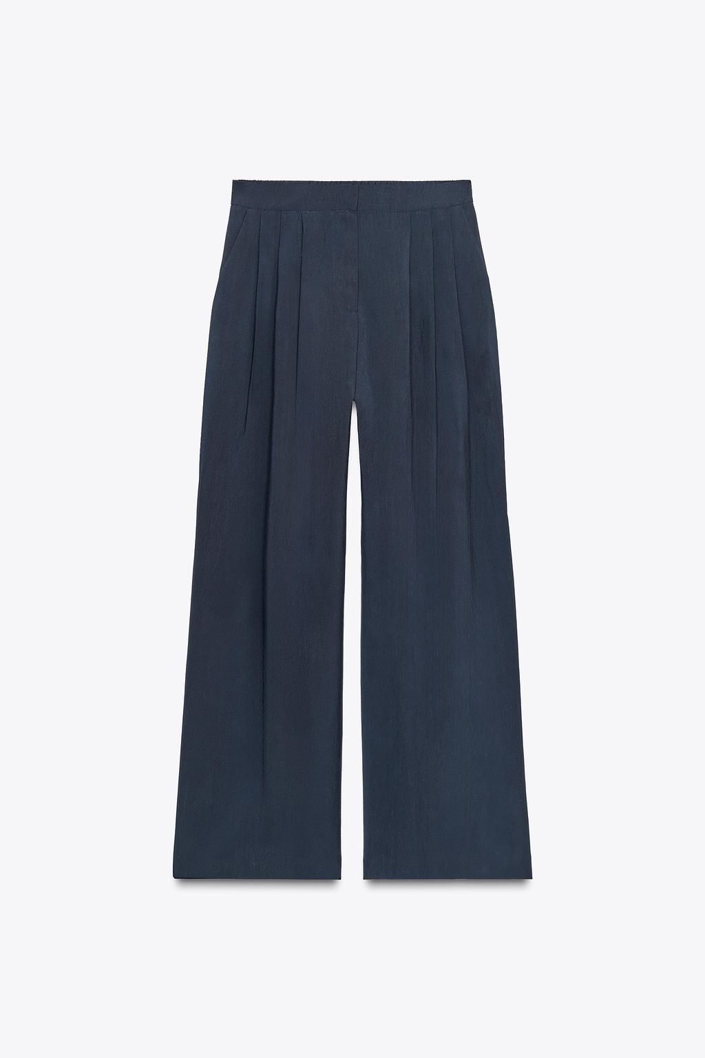 ZW COLLECTION FLOWING PLEATED TROUSERS - Zara фото 9