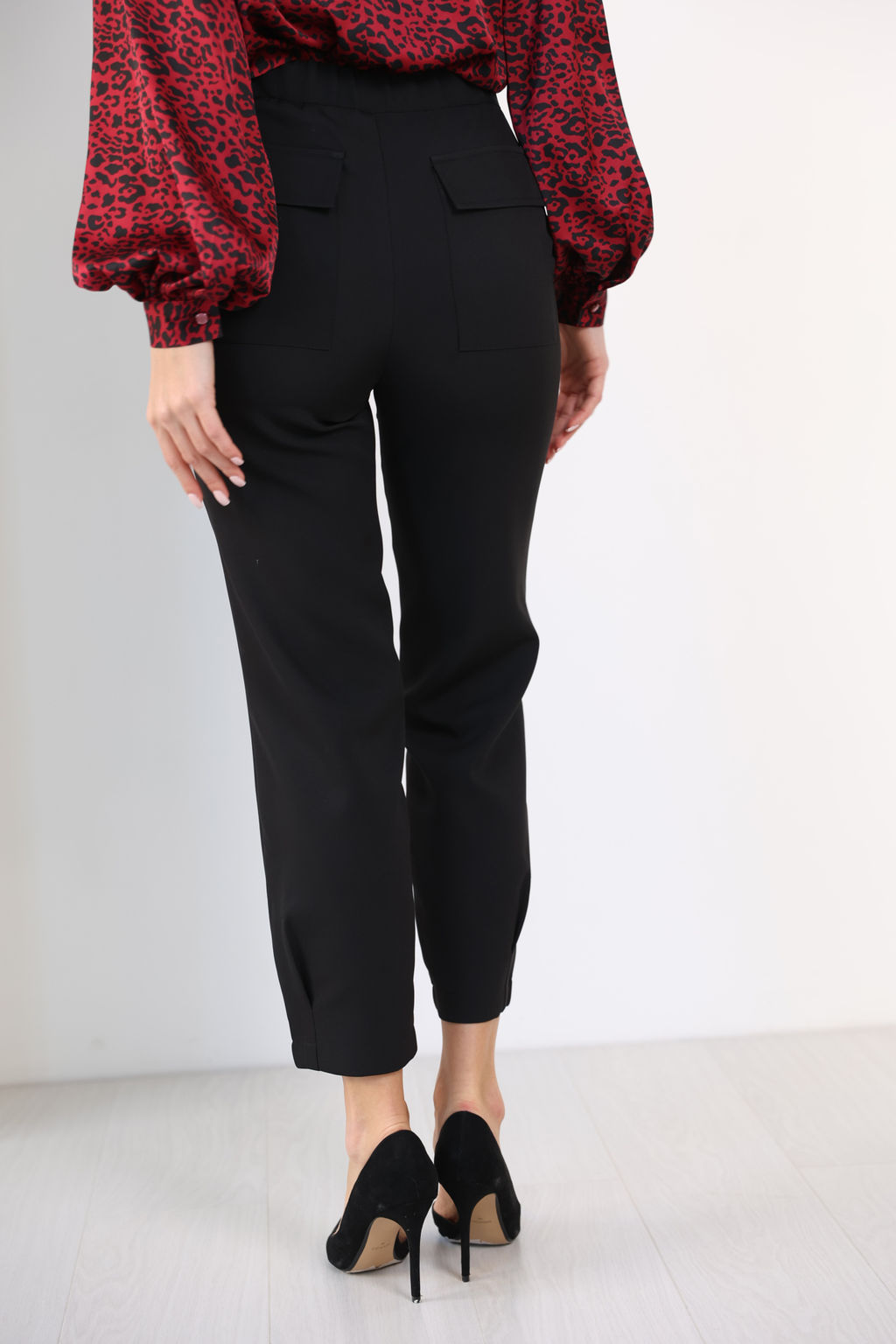 Брюки миди с карманами - Looklikecat фото 5