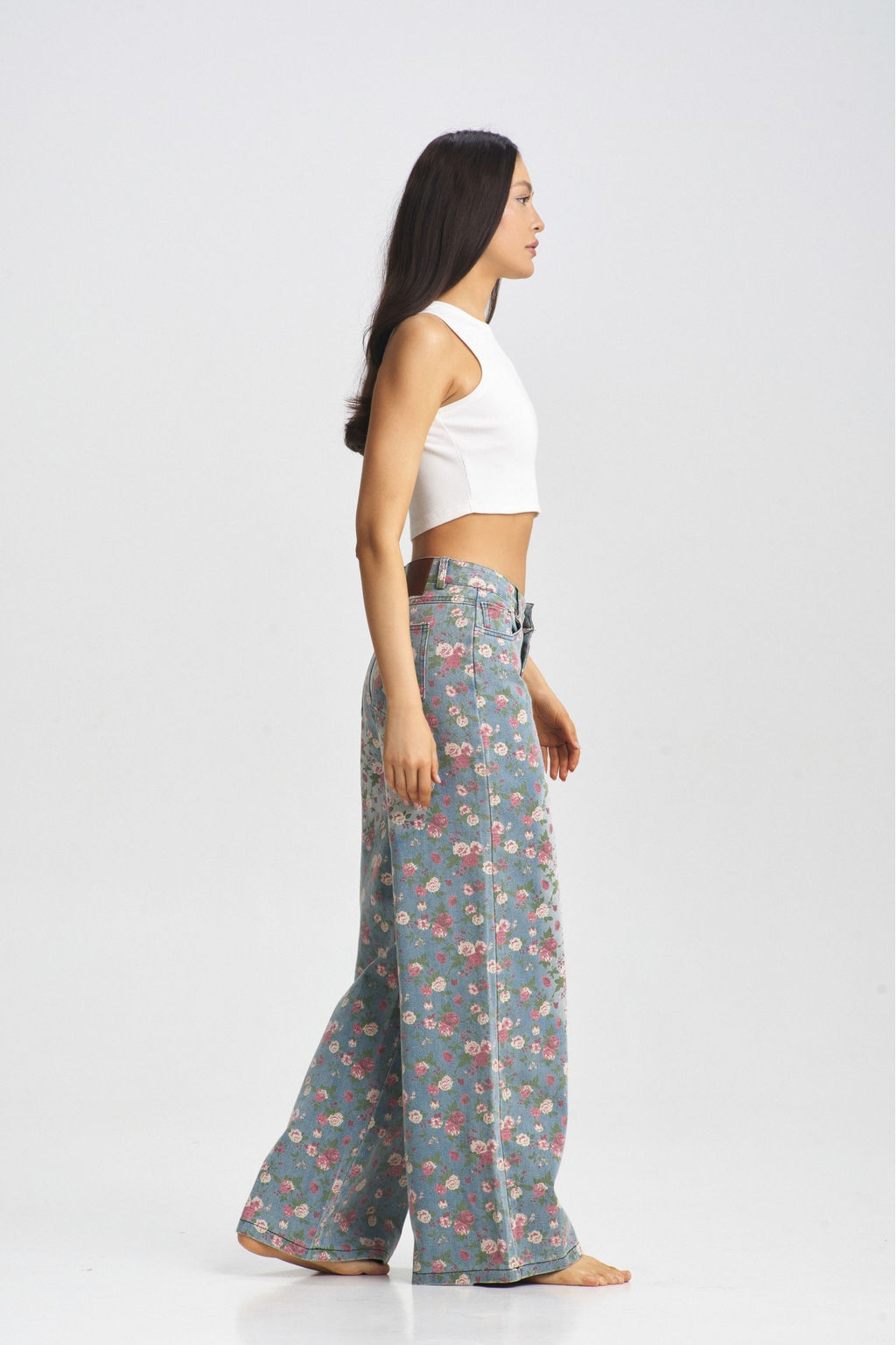 Джинсы Floral Blue - Erist store фото 4