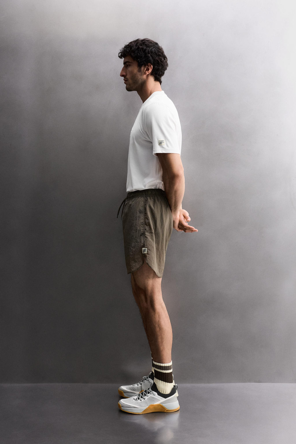 PANTALONES CORTOS 2 EN 1 TRAINING / Marr?n