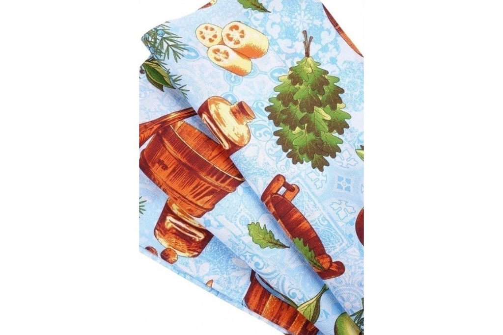 Полотенце банное вафельное 80х150 БВ 295 рд (1244-1п) - Наталья-текстиль фото 4