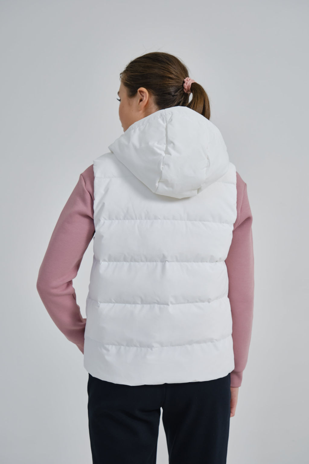 Пуховый жилет Белый - Anta фото 5