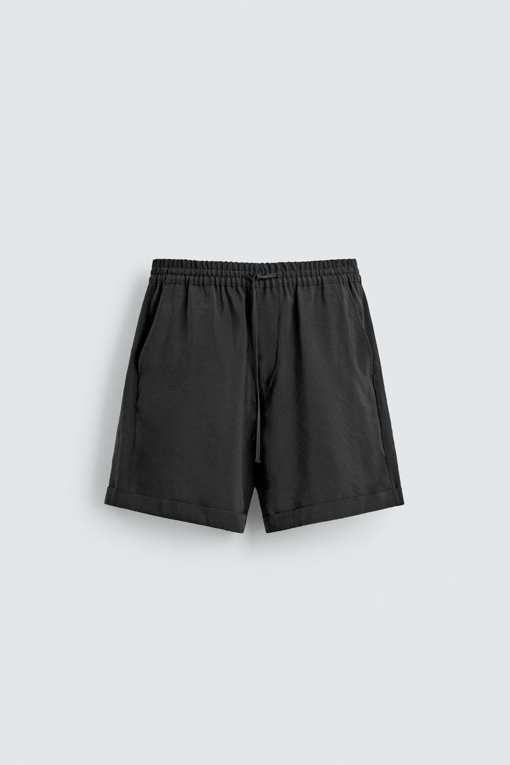 BERMUDA FLUIDA RELAXED FIT / Negro - Zara фото 6