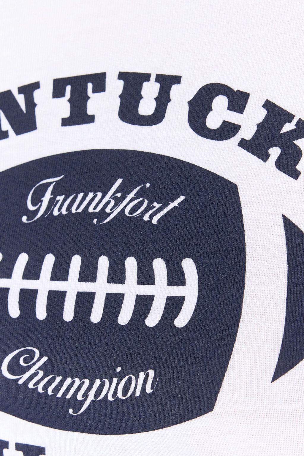 Beyaz %100 Pamuk Slogan Bask?l? Fitted/Vucuda Oturan Crop Bisiklet Yaka Orme T-Shirt TWOSS23TS00100