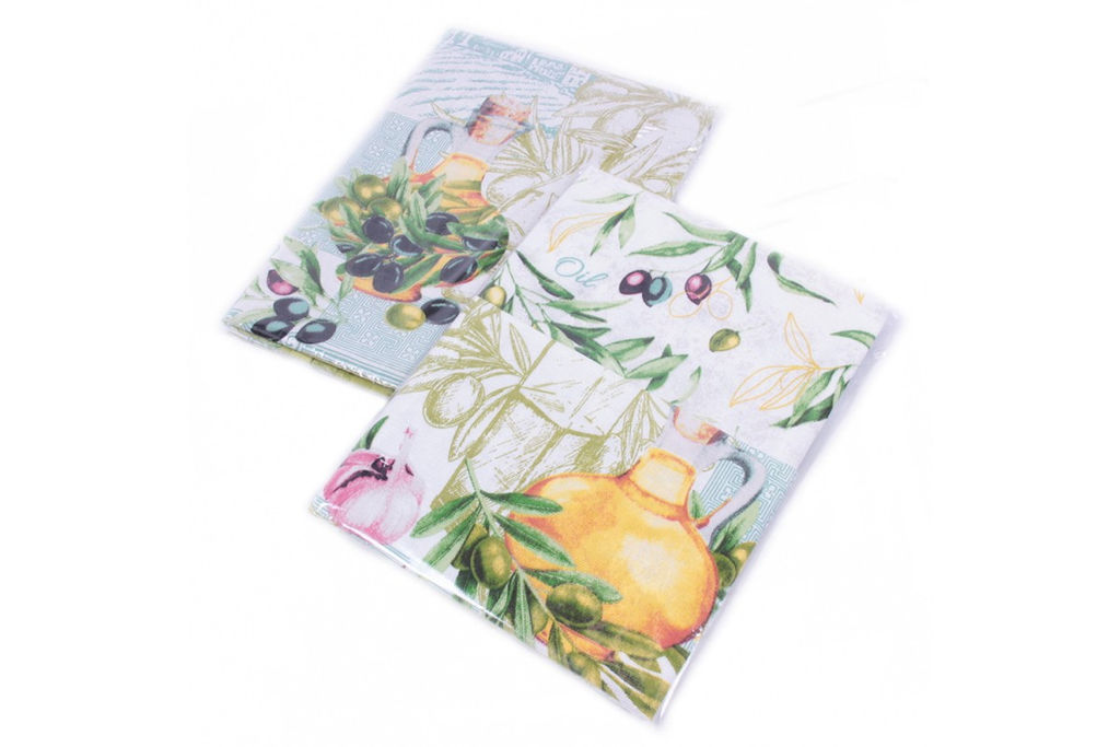 Набор полотенец Рогожка-Купон в пакете 3 шт. арт.РК 190 лт (1022-1п)