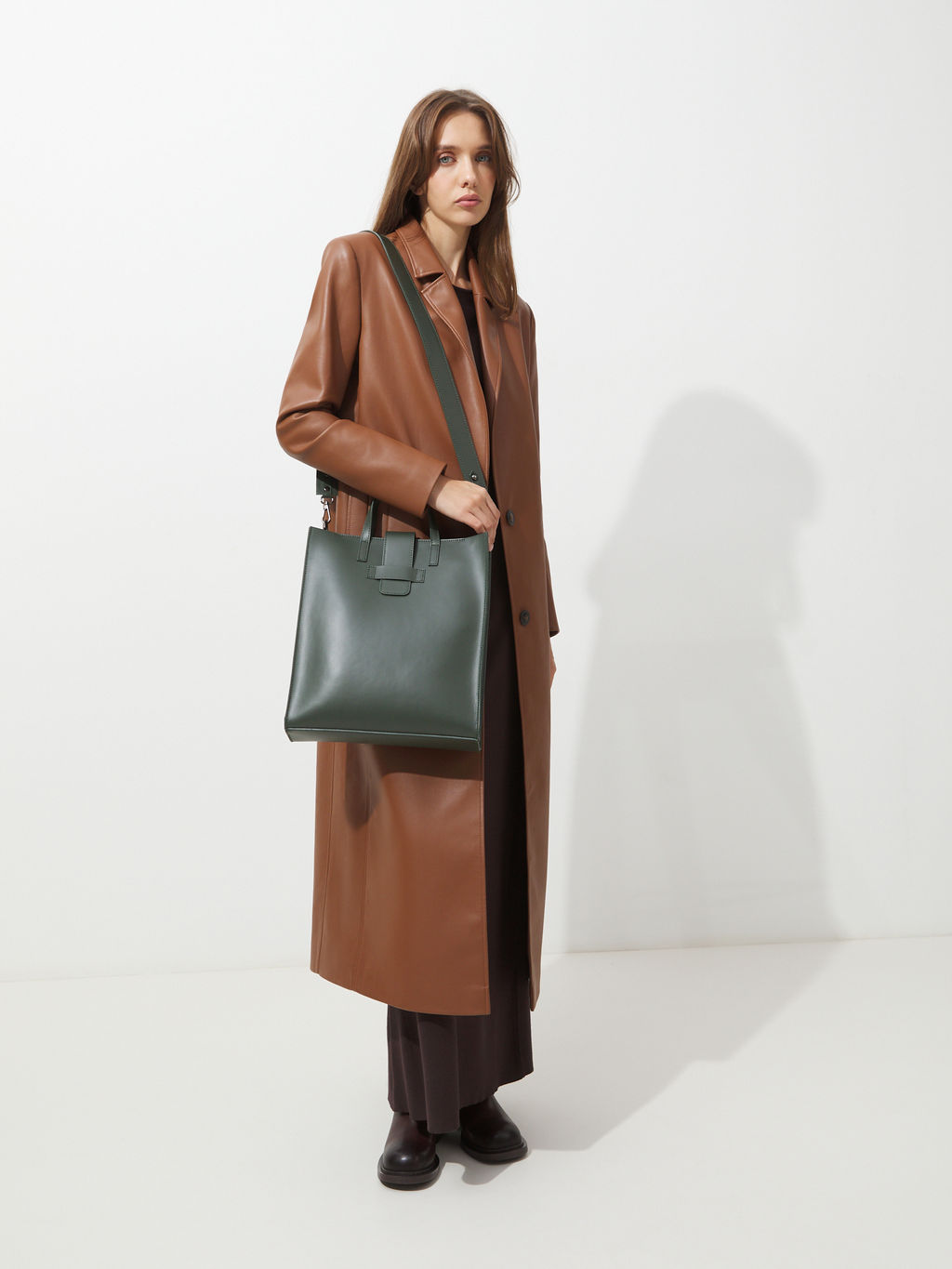 Женская сумка с ручками DIVAS BAG BEATRICE Артикул 3896286, серо-зеленый  фото 7
