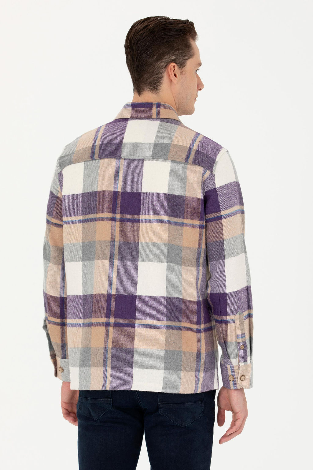 U. S. Polo Assn Мужская рубашка Lumberjack светло-коричневого цвета - U.s. polo assn фото 19