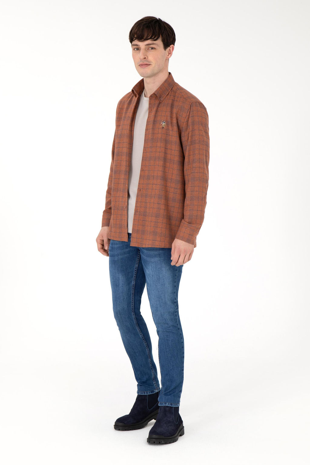 Мужские синие джинсовые брюки Неожиданная скидка в корзине - U.s. polo assn фото 3