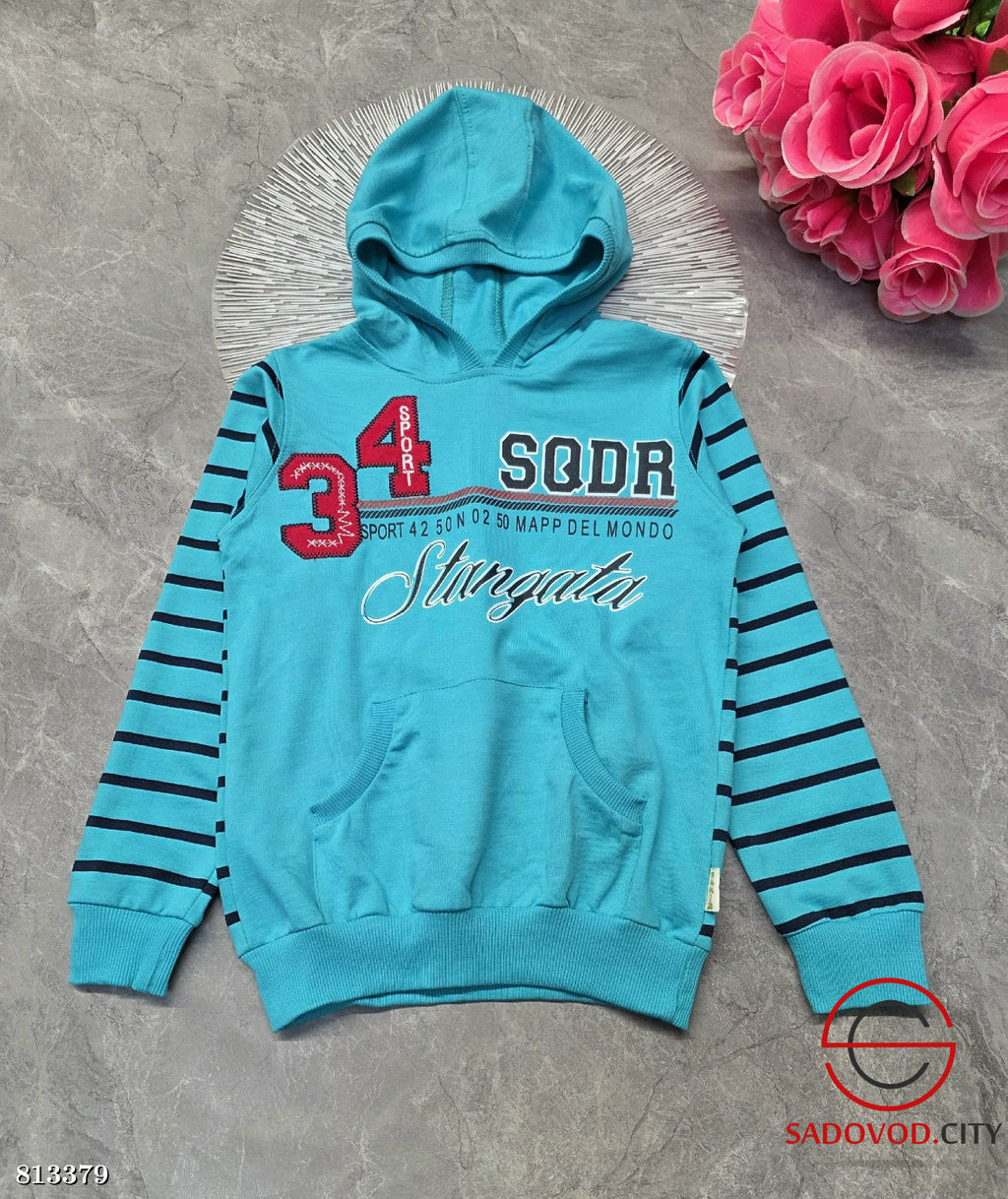 Толстовка с рисунком для мальчика - Bruno фото 7