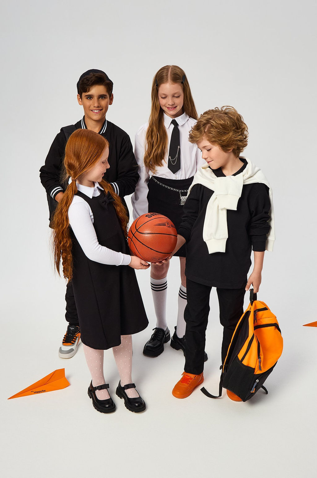 Сарафан для девочки из футера Happyfox - Happy fox фото 2