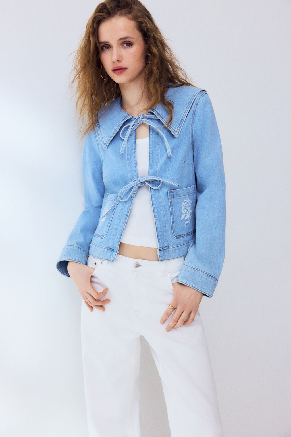Baggy Regular Waist Jeans - H&m фото 6
