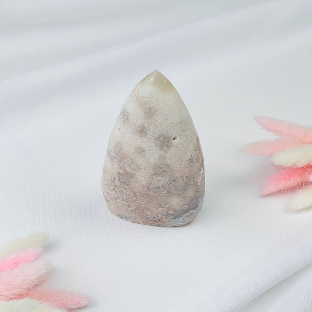 "Свеча" из Цветочного Агата