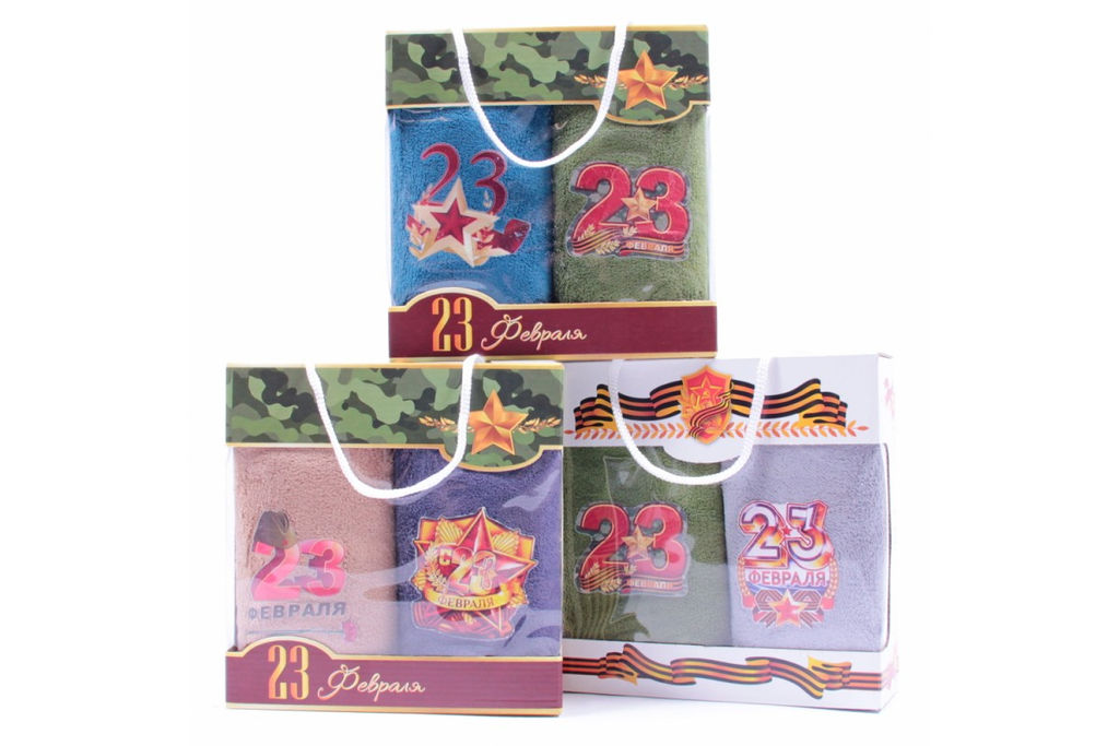 Набор полотенец микрофибра 2331-1800 в сумочке МР+МР