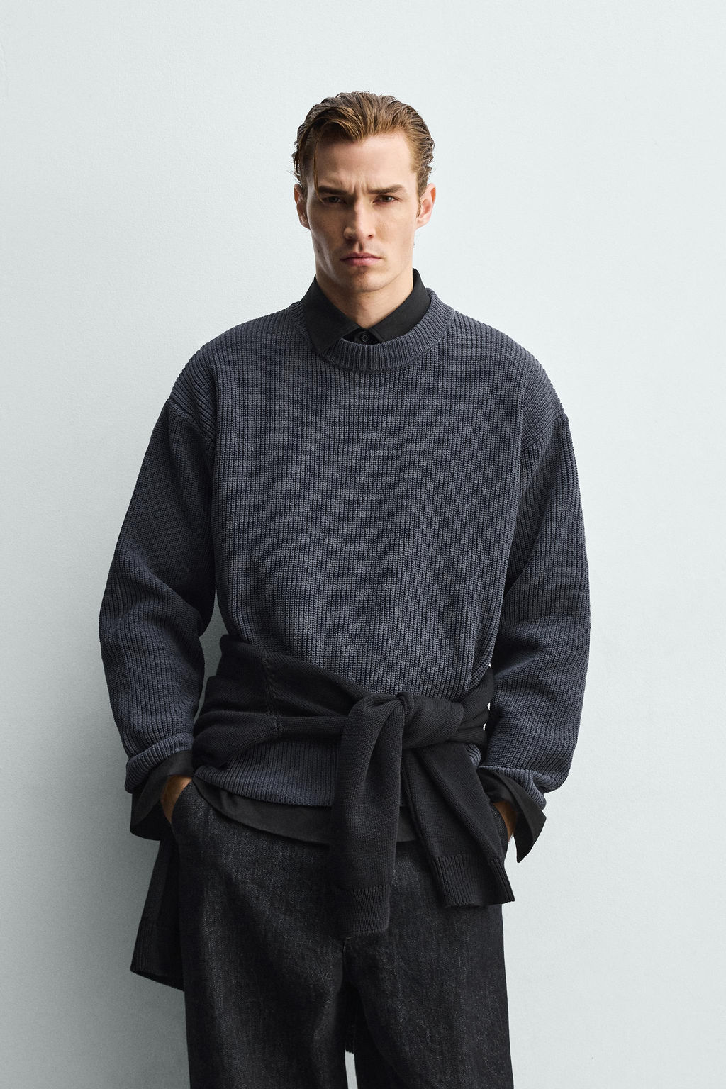 CHENILLE TEXTURED JUMPER - Zara фото 9