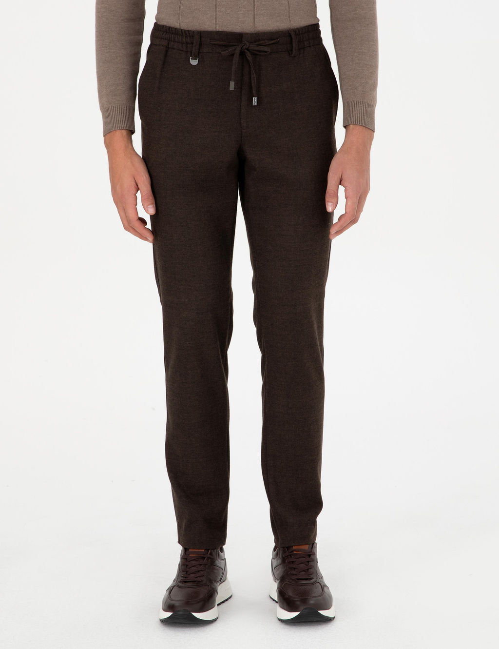 Kahverengi Ex. Slim Fit Kuma_ Pantolon - Pierre cardin фото 2