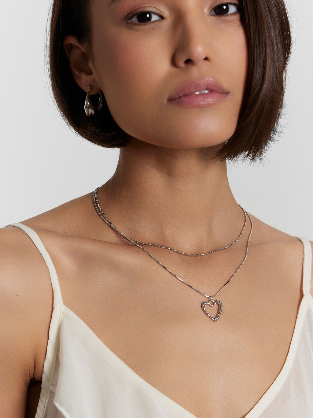Колье женское с подвеской сердце - Mark formelle фото 4