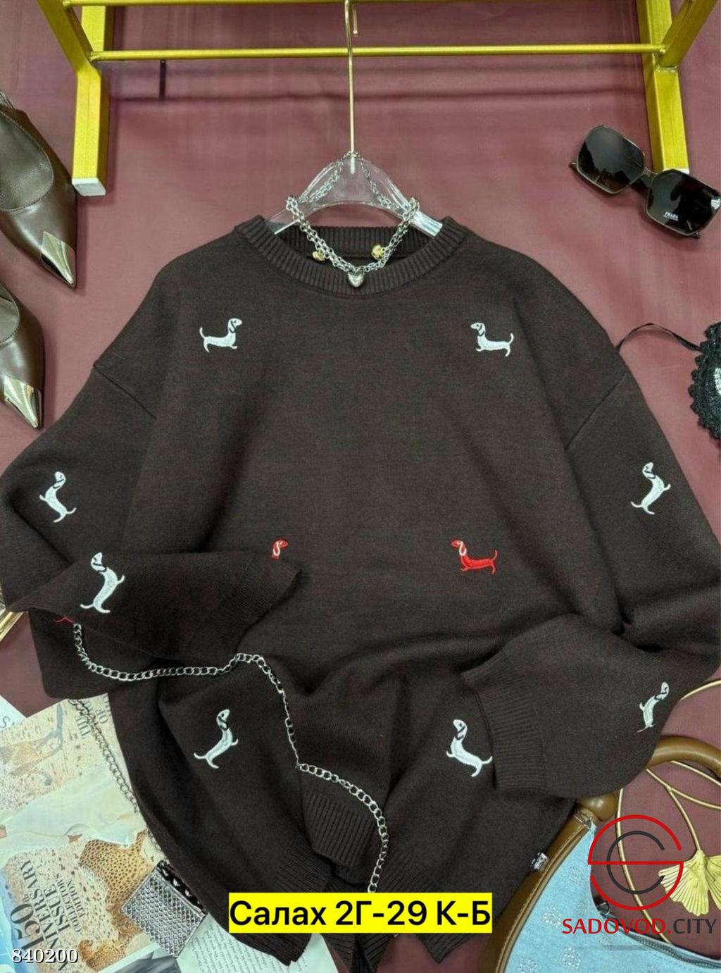 Туника женская из кашемира - Bruno фото 2