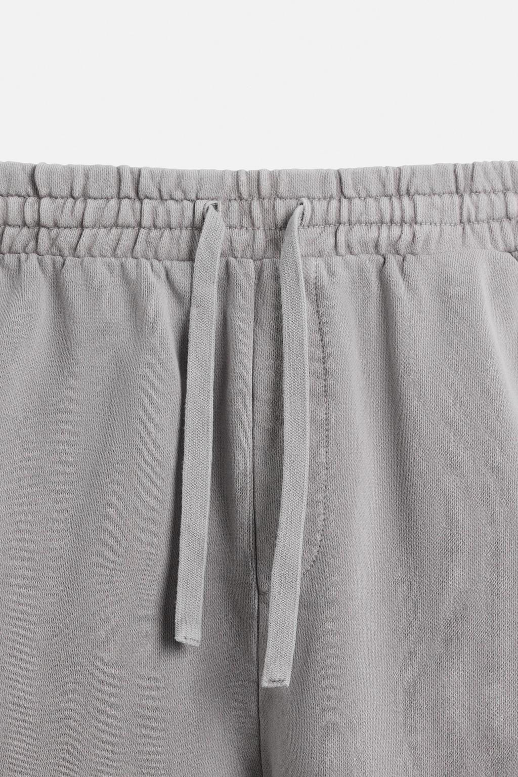 WASHED RELAXED FIT JOGGER BERMUDA SHORTS - Zara фото 38