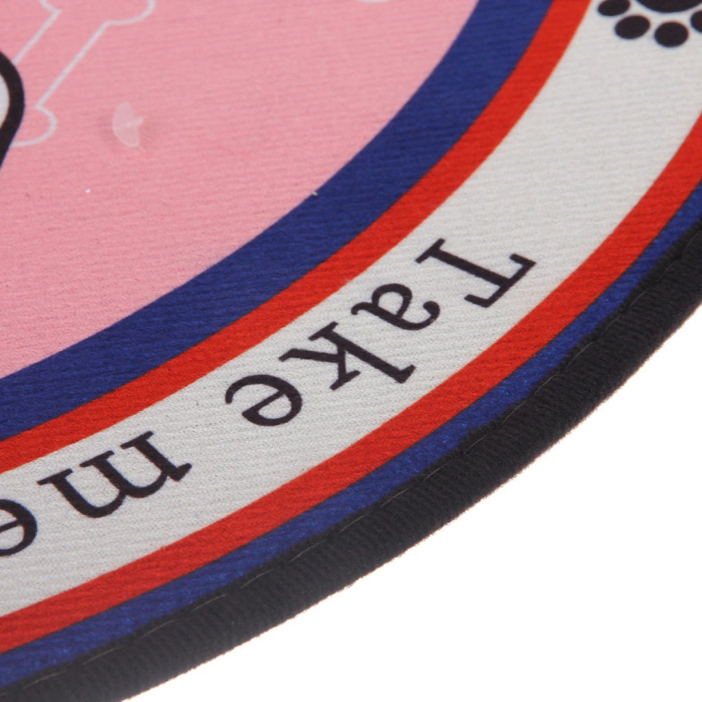 Коврик - лежанка для животных "ЛАПУСИКИ", мистер Юки, цвет как на фото d-60см (лейбл)