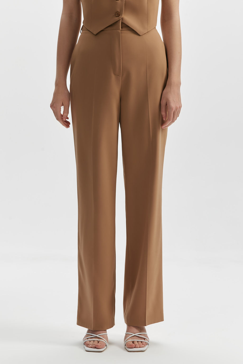 Брюки прямого силуэта со стрелками - Mollis фото 2