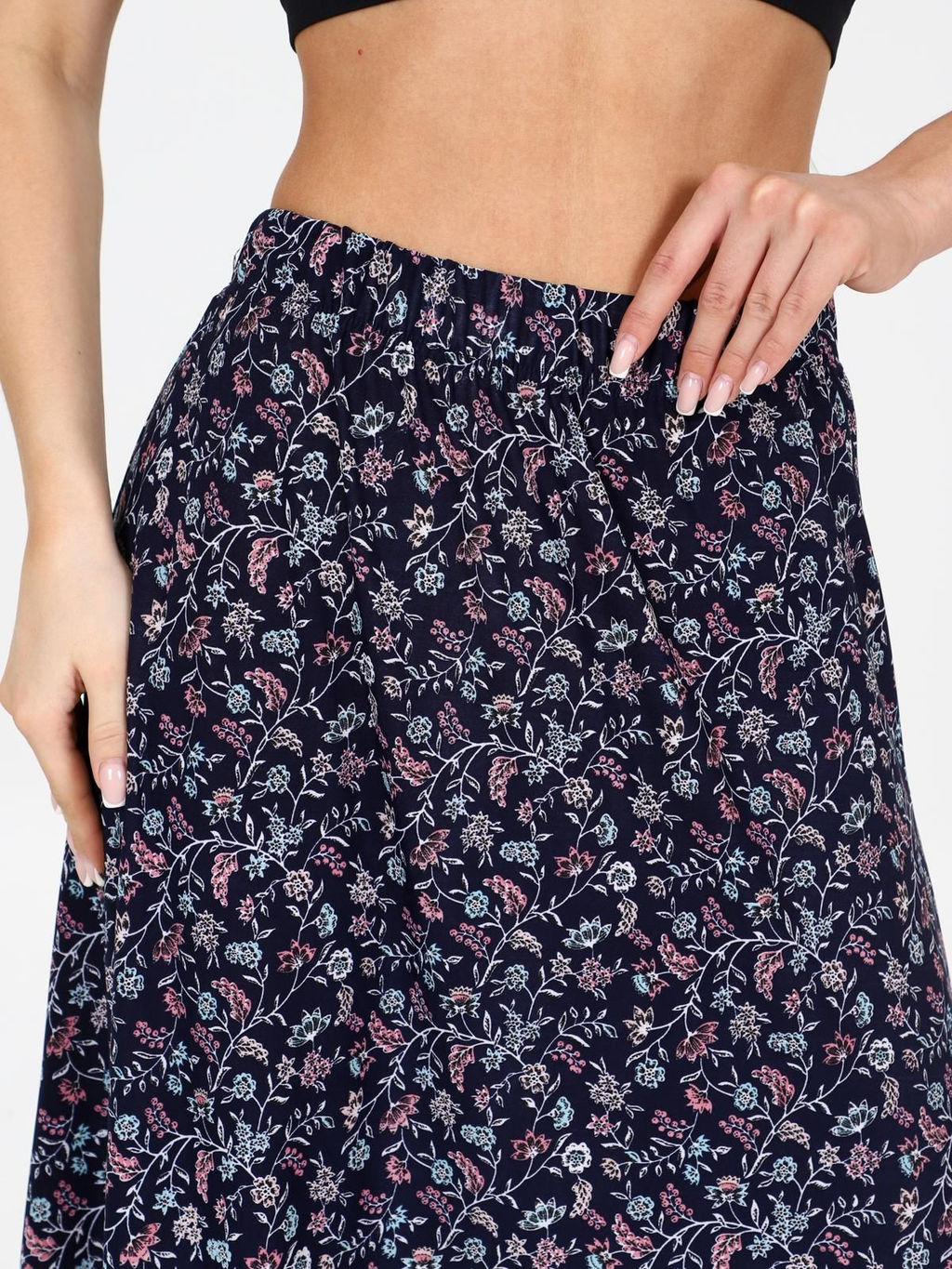 IV-CAPRIZ Тимиан - юбка синий фото 21