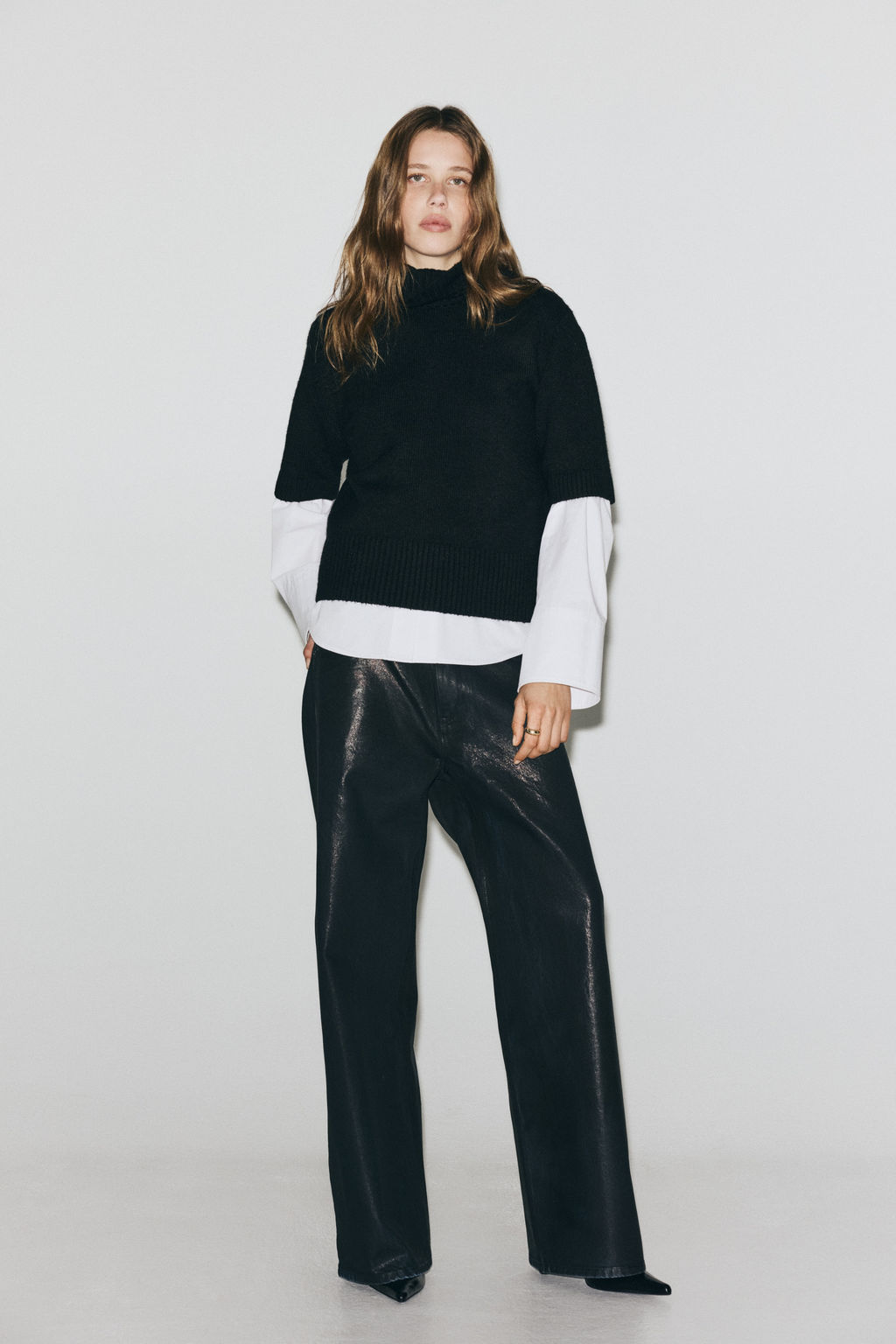 Top de punto con cuello alto - H&m фото 8