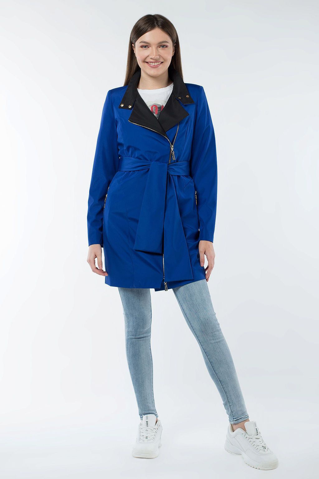 03-2012 Плащ женский (пояс) - El podio фото 3