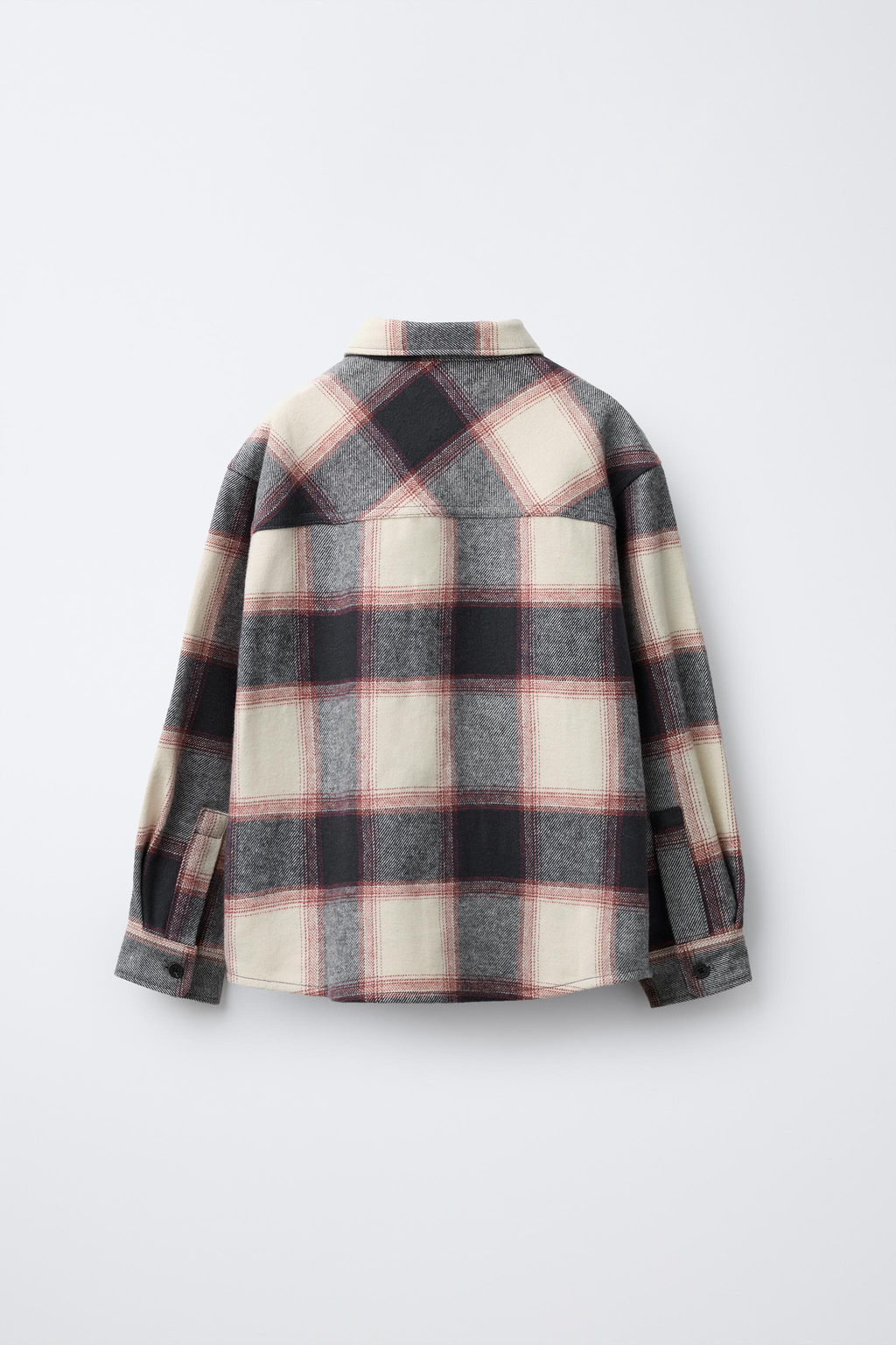 CHECK OVERSHIRT - Zara фото 2