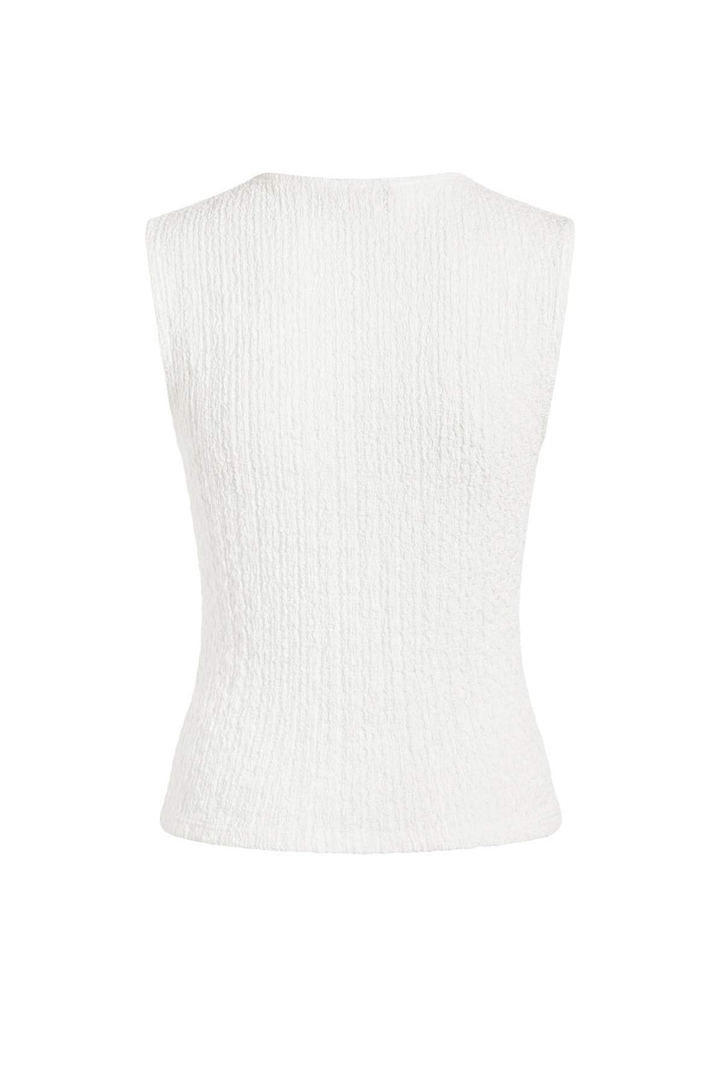 Haki Fitted/Vucuda Oturan Kolsuz Buzgulu Dokulu Orme Bluz TWOSS26BZ00198 - Trendyolmilla фото 6