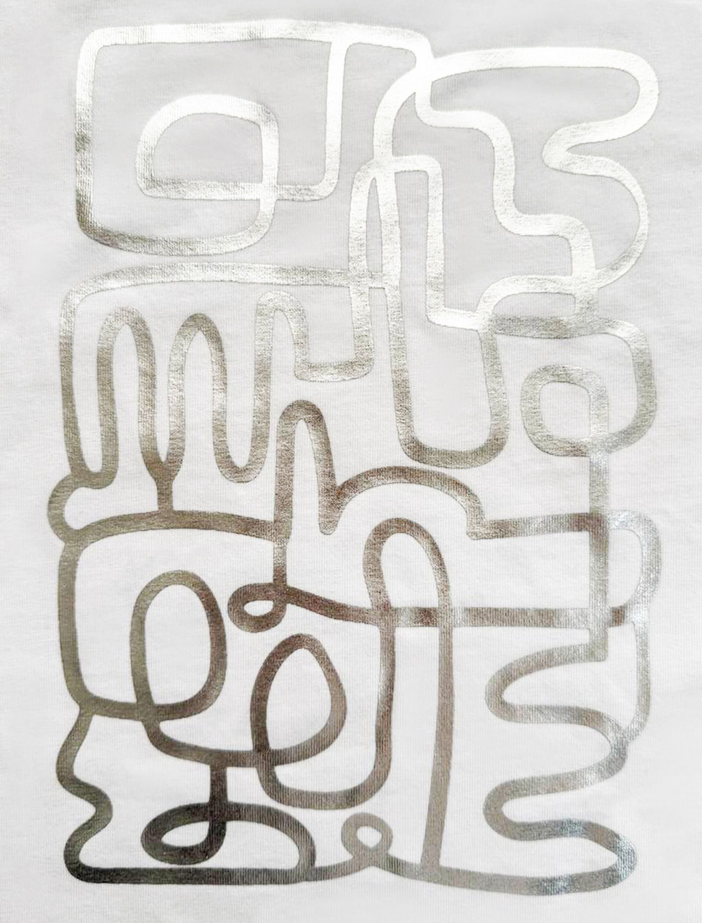 Футболка из премиального хлопка с авторским принтом - Vilatte фото 2