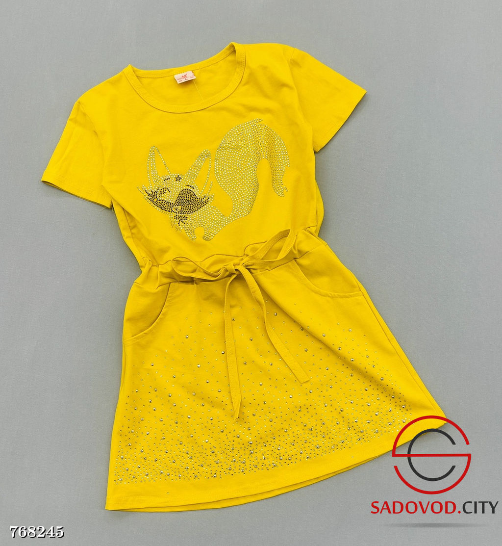 Базовое платье для девочки