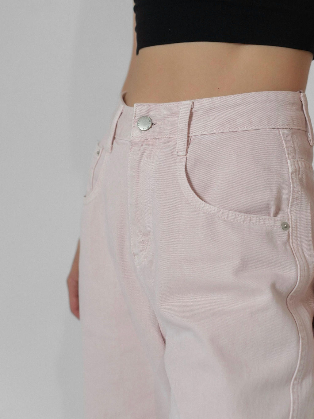 Джинсы Фрейд (светло-розовый) - Nadi bordo фото 2