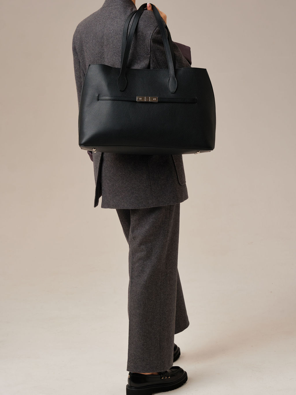 Кожаная сумка Bossy DBR 31382 черный  фото 8