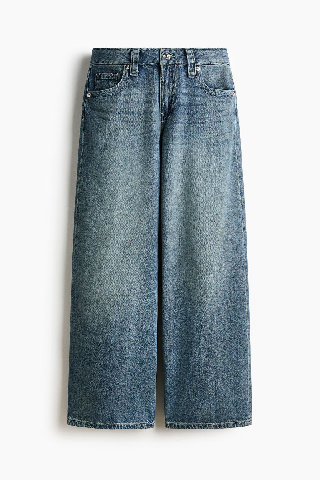 Baggy Wide Low Waist Jeans - H&m фото 2