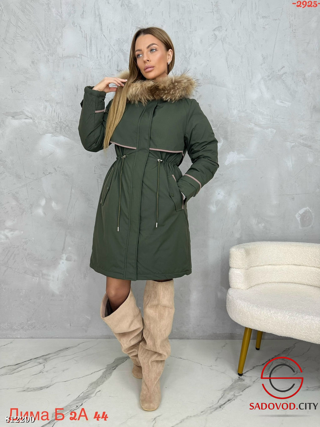 Куртка женская для зимы с капюшоном - Bruno фото 4