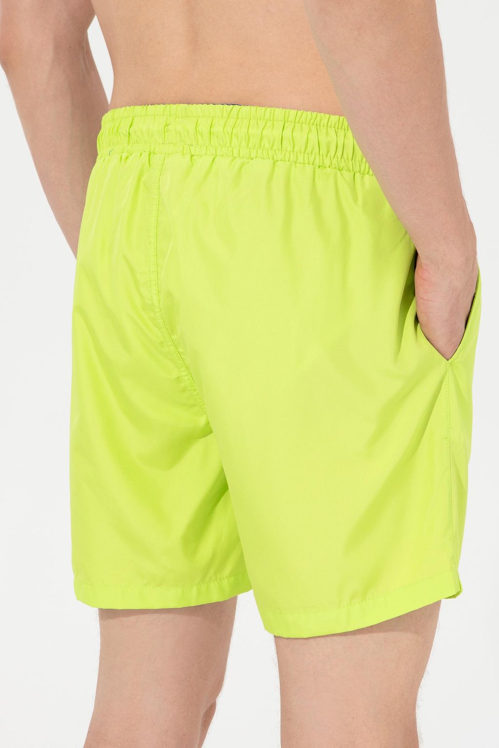 U. S. Polo Assn Мужские шорты для плавания фисташково-зеленого цвета - U.s. polo assn фото 4