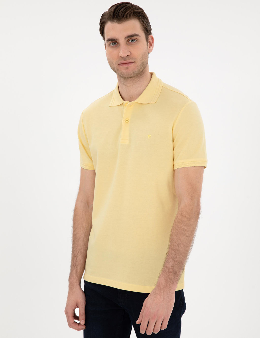 A__k Sar_ Slim Fit Basic Ti__rt