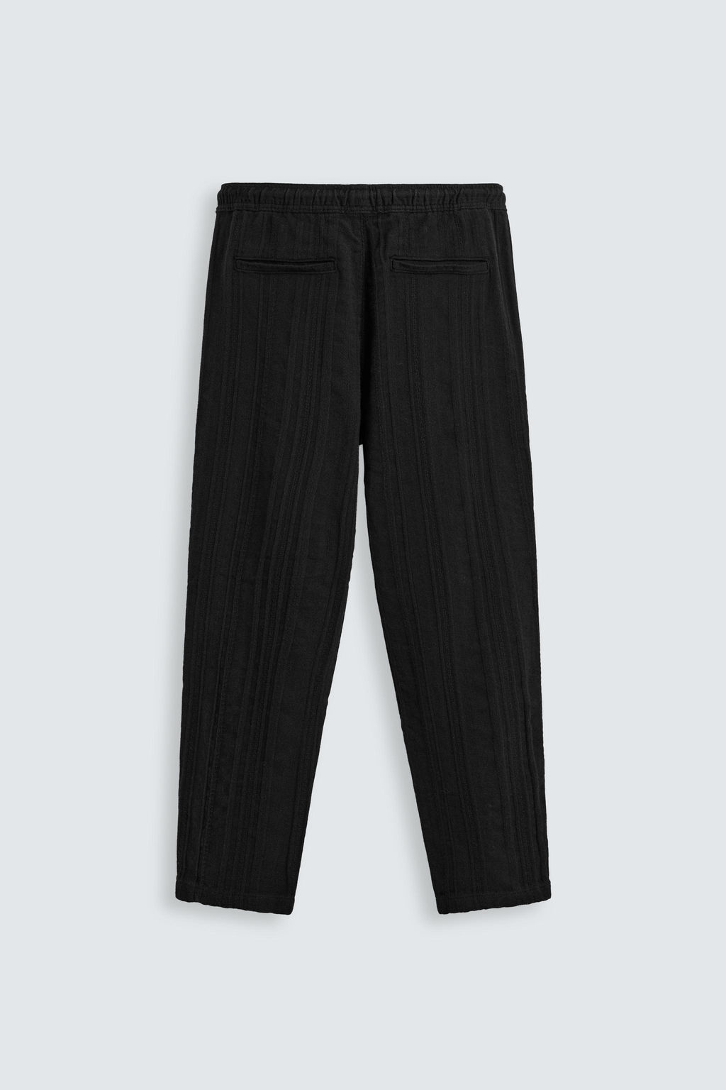 RELAXED FIT TEXTURED TROUSERS - Zara фото 8