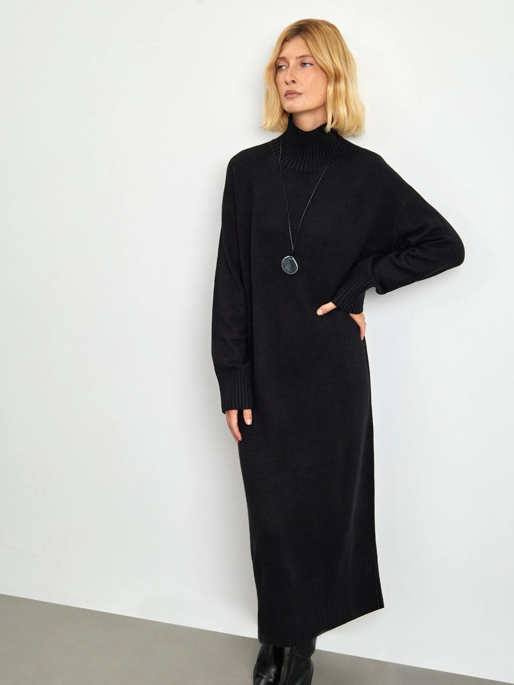 Платье вязаное PL1417/pipal - Emka фото 9