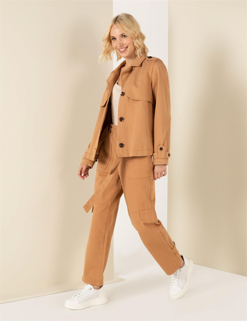 Camel Kargo Pantolon - Pierre cardin фото 3