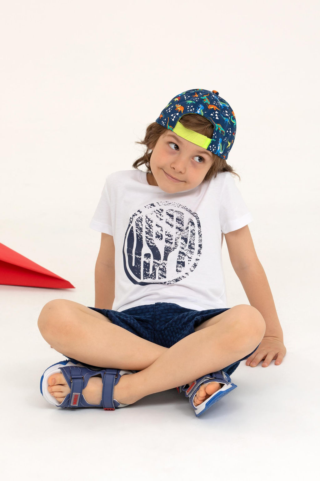 U. S. Polo Assn Детская белая футболка с круглым вырезом - U.s. polo assn фото 3