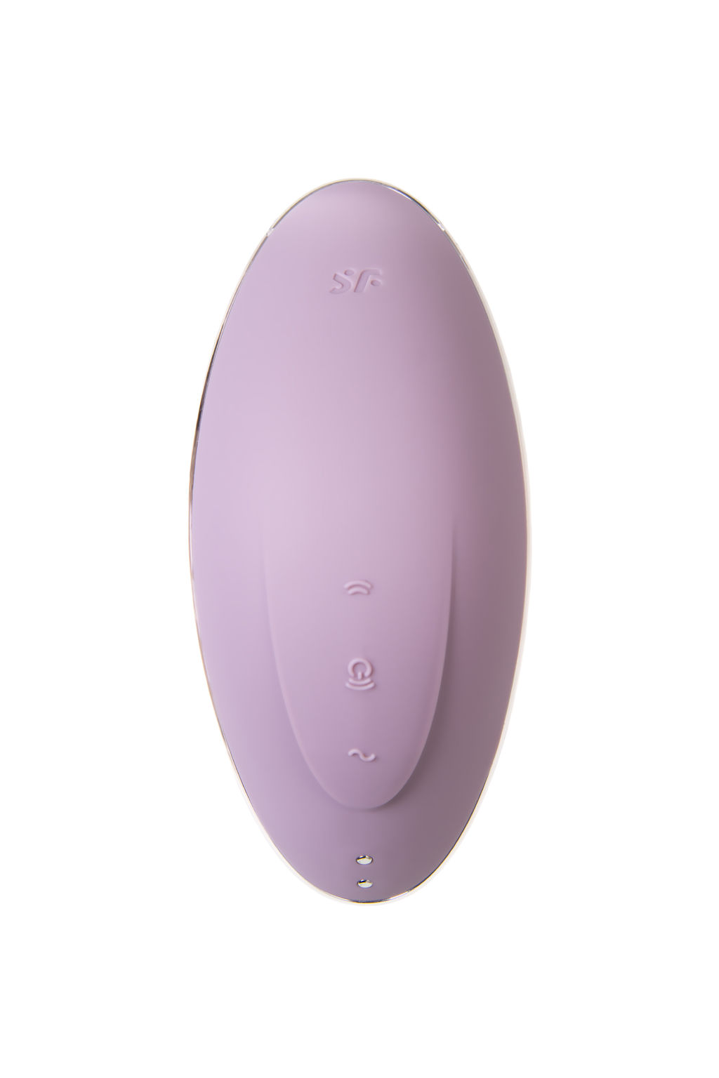 Вакуум-волновой бесконтактный стимулятор клитора Satisfyer Vulva Lover 1, силикон, фиолетовый  фото 2