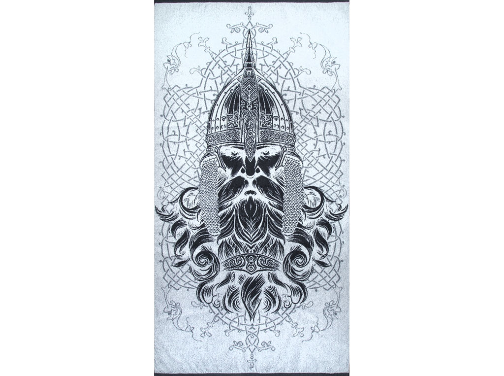 Полотенце махровое 6с102.413ж1 Ратник(антрацит) 81х160см