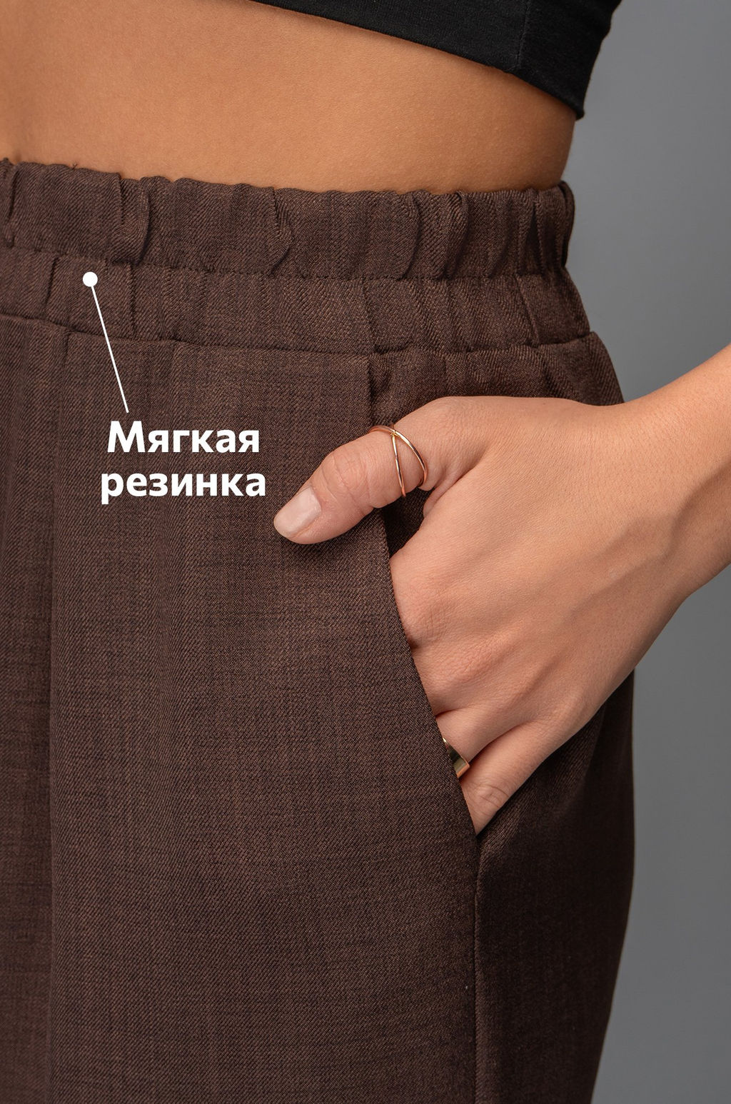 Женские льняные брюки Happyfox - Happy fox фото 4