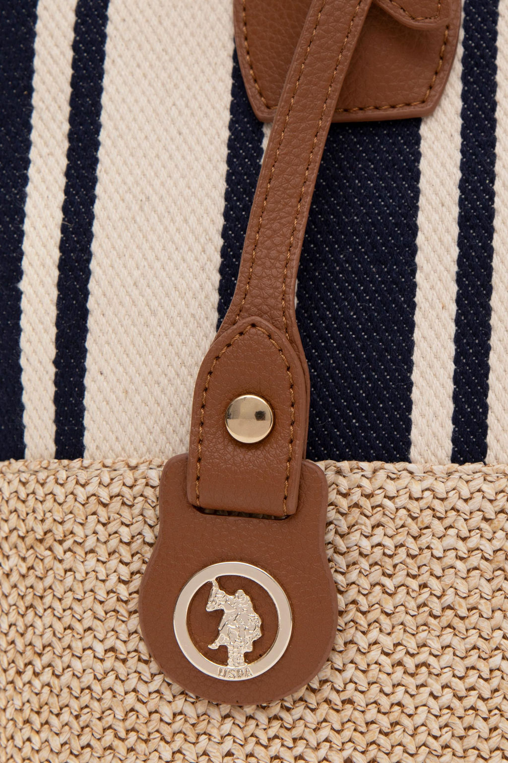 Женская темно-синяя сумка - U.s. polo assn фото 6