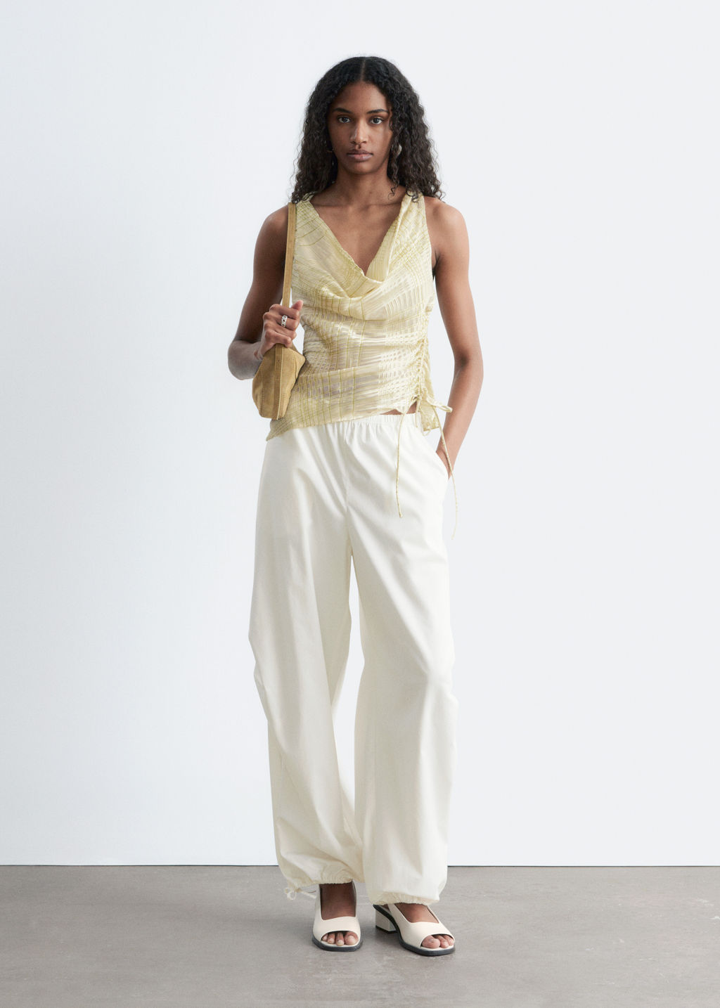 Pantalones parachute - H&m фото 3