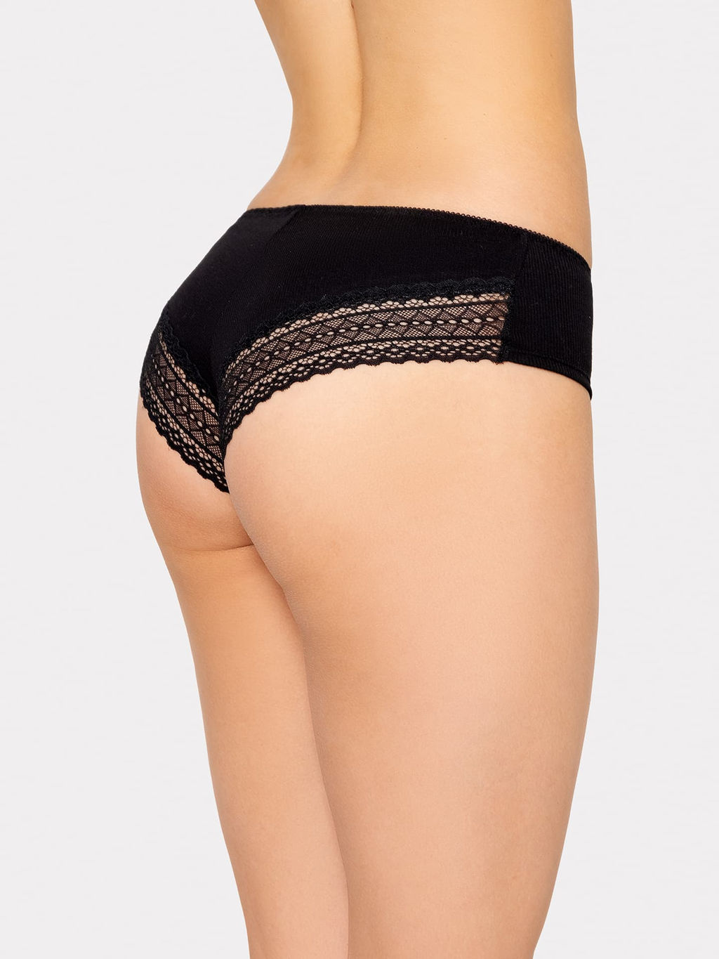 Цена за 2 штуки! Трусы женские шорты черные черный 412539 - Mark formelle фото 2