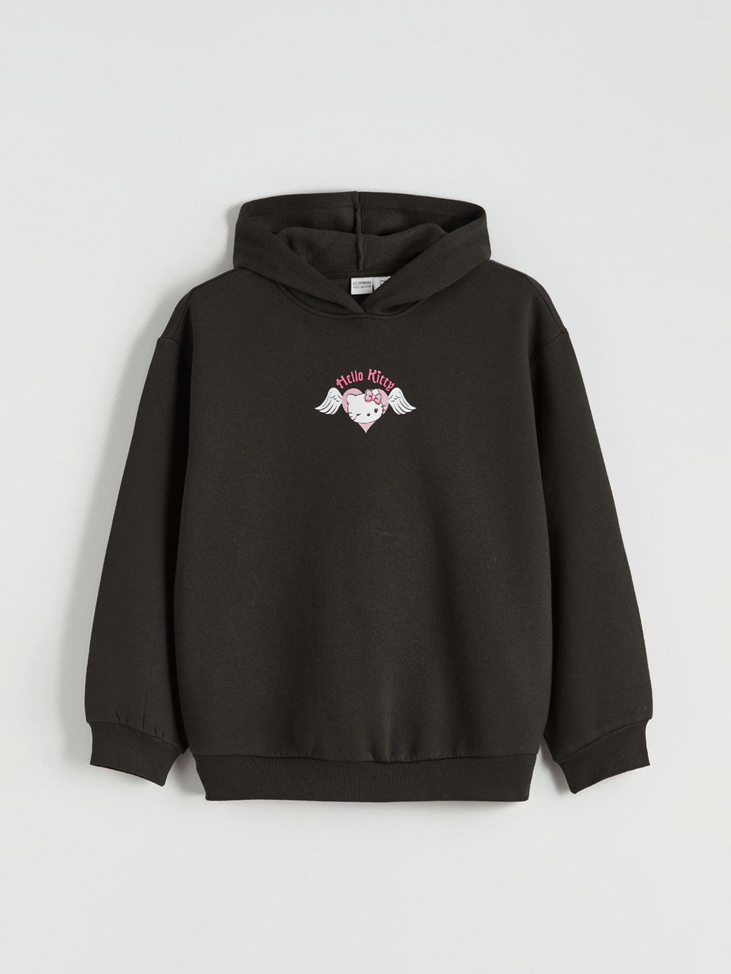 Hello Kitty Bask?l? K?z ?ocuk Kal?n Sweatshirt