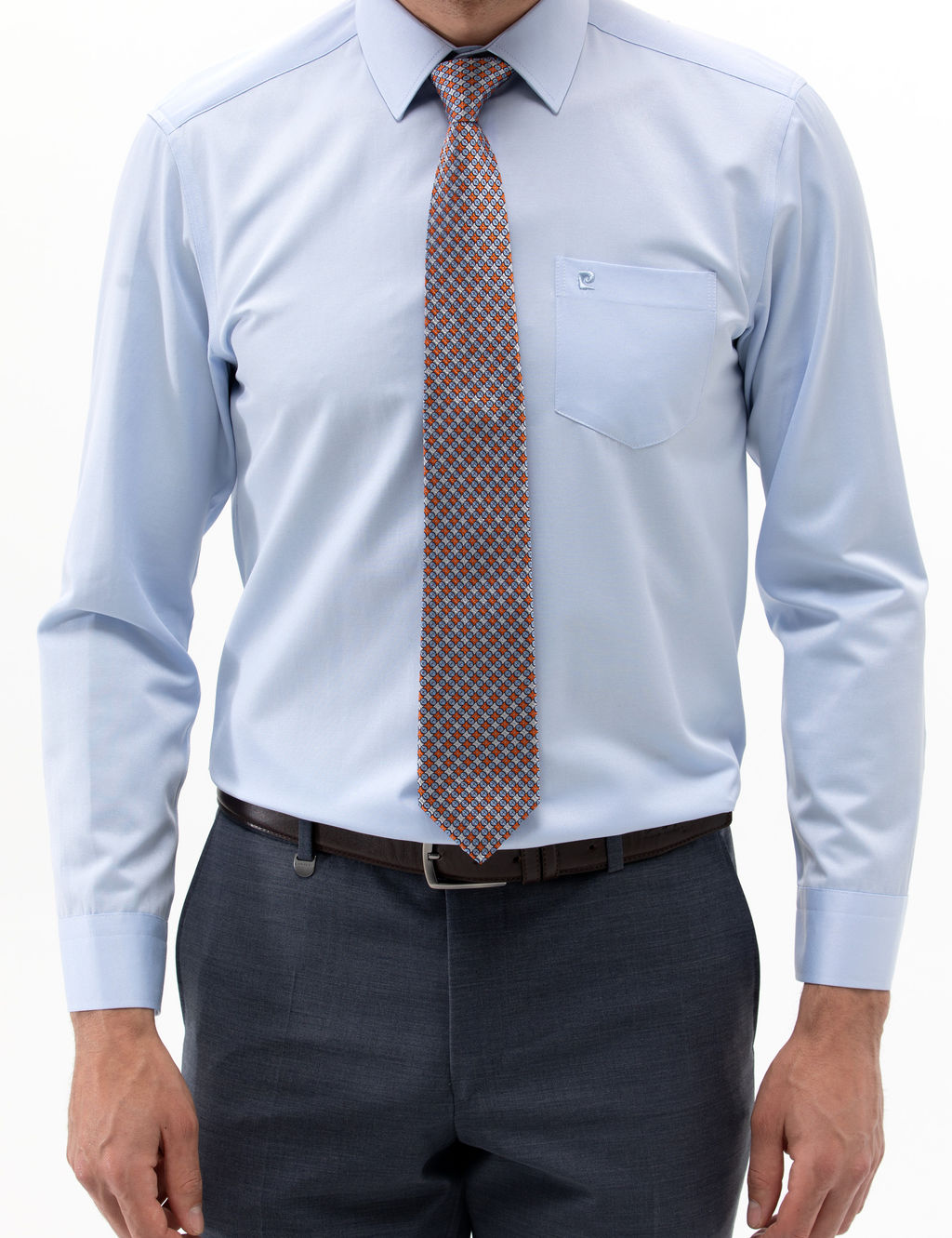 A__k Mavi Regular Fit Uzun Kollu Klasik G_mlek