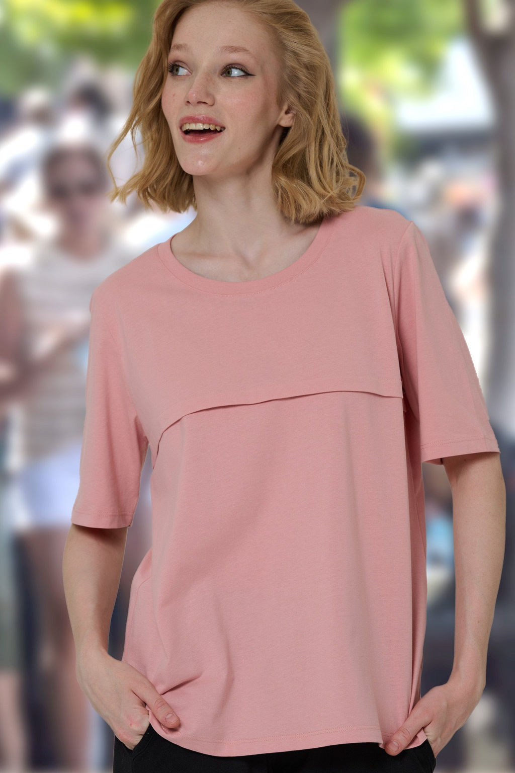 футболка женская 8596-07 Новинка - Mix-mode фото 2